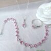 Set trang sức bạc nữ "Sweet Love" M2