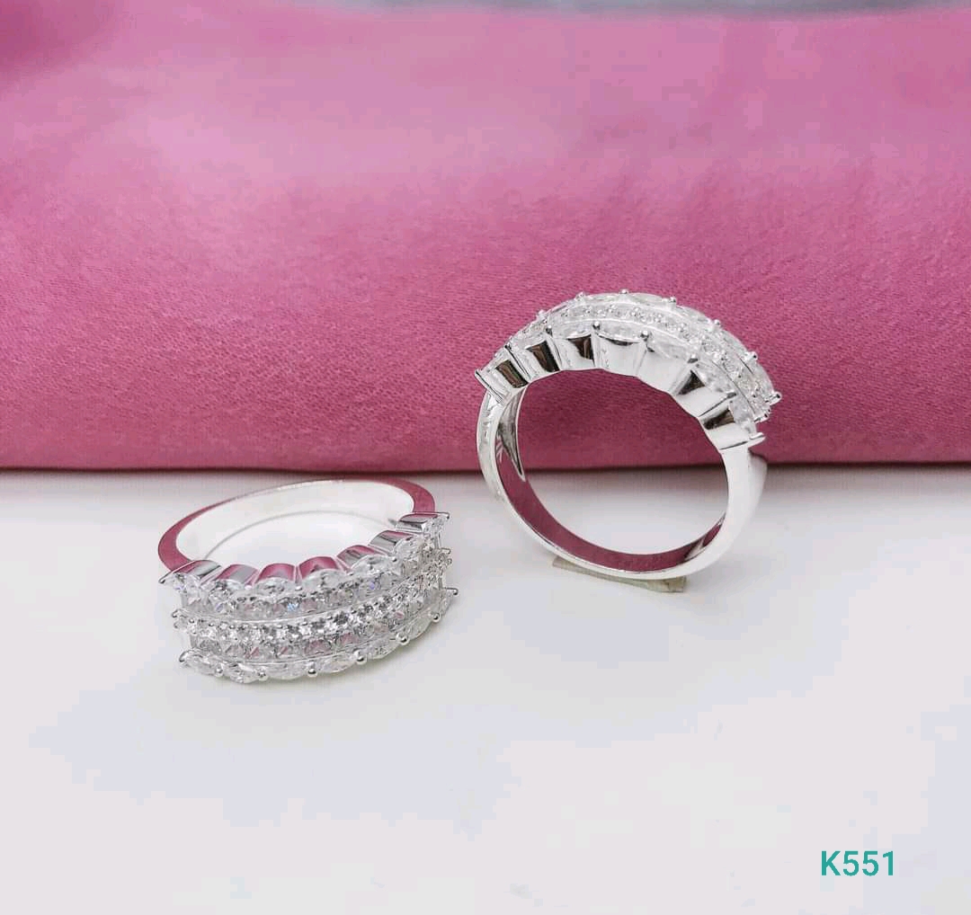 Nhẫn bạc nữ cá tính K551