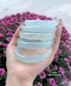 Vòng tay cẩm thạch bi bình an đa sắc