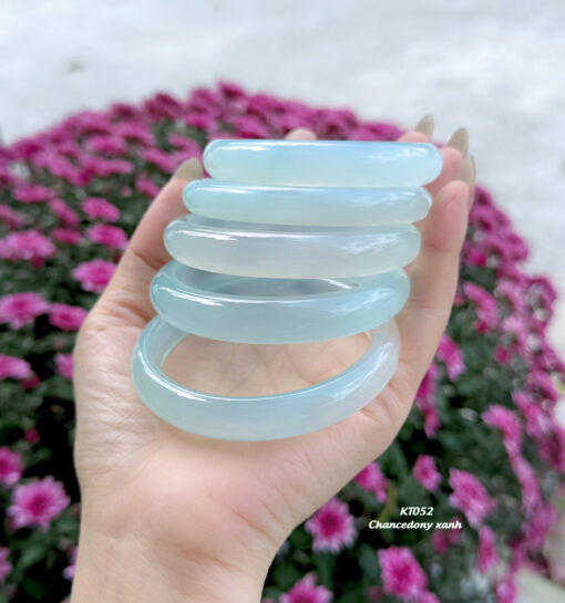 Vòng tay cẩm thạch bi bình an đa sắc