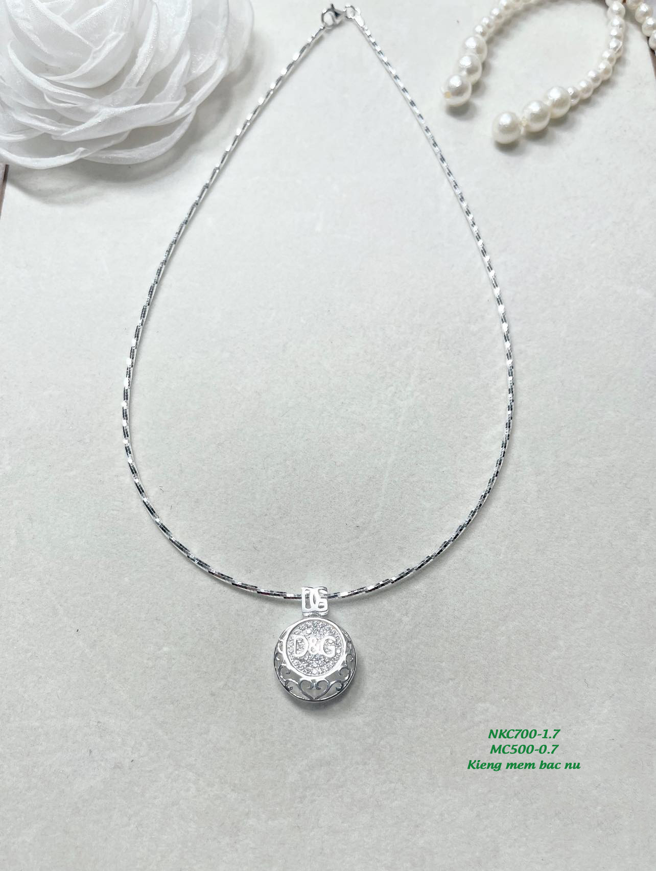 BST Kiềng mềm bạc nữ cao cấp A1